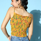 Floral Frilled Top