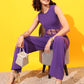 Round Neck Basic Corset Jumpsuit