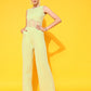 Round Neck Basic Corset Jumpsuit