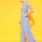 Round Neck Basic Corset Jumpsuit