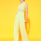 Round Neck Basic Corset Jumpsuit