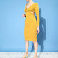 Solid Cut-Outs Bodycon Dress