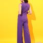 Round Neck Basic Corset Jumpsuit