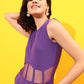 Round Neck Basic Corset Jumpsuit