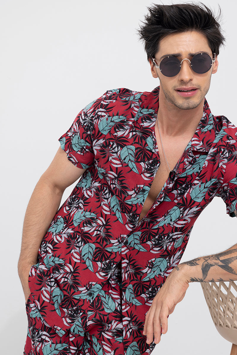 Faux Leaf Co-Ords