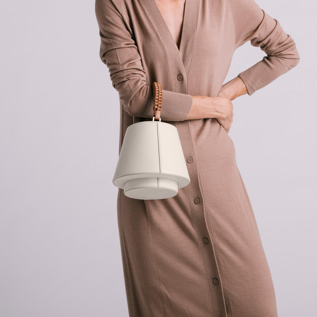 Lantern Bag Mlouye Off White