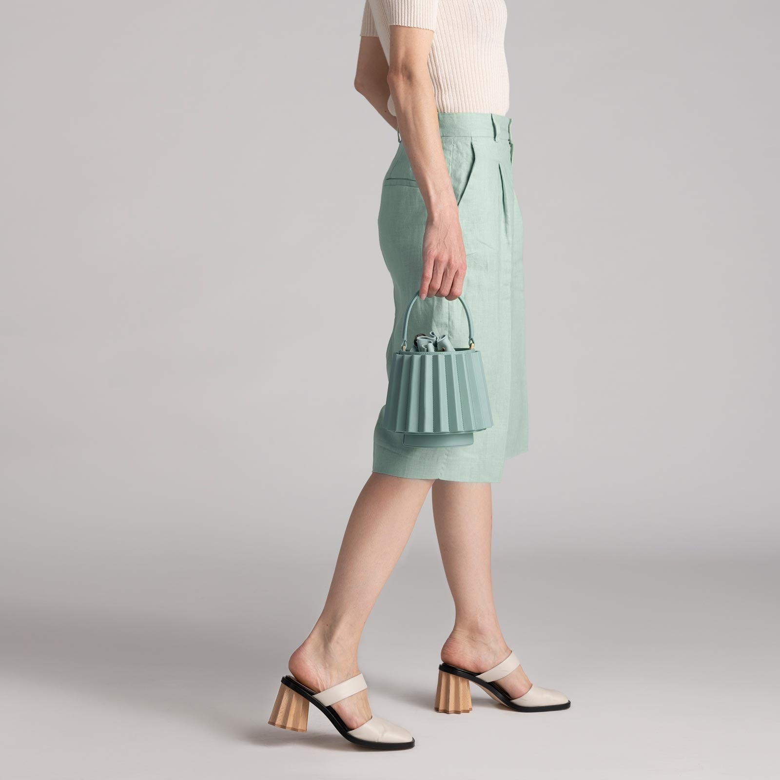 Lantern Bag Pleated Mlouye