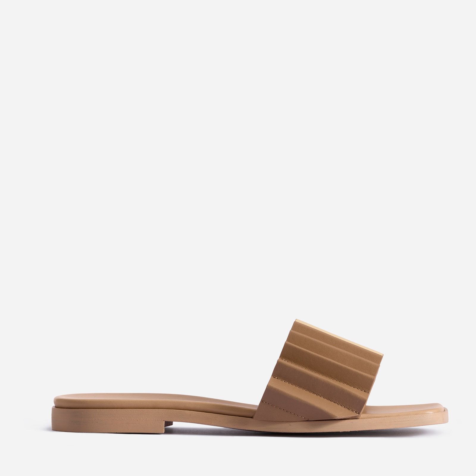 Louise Slide Sandal Mlouye Buttermilk