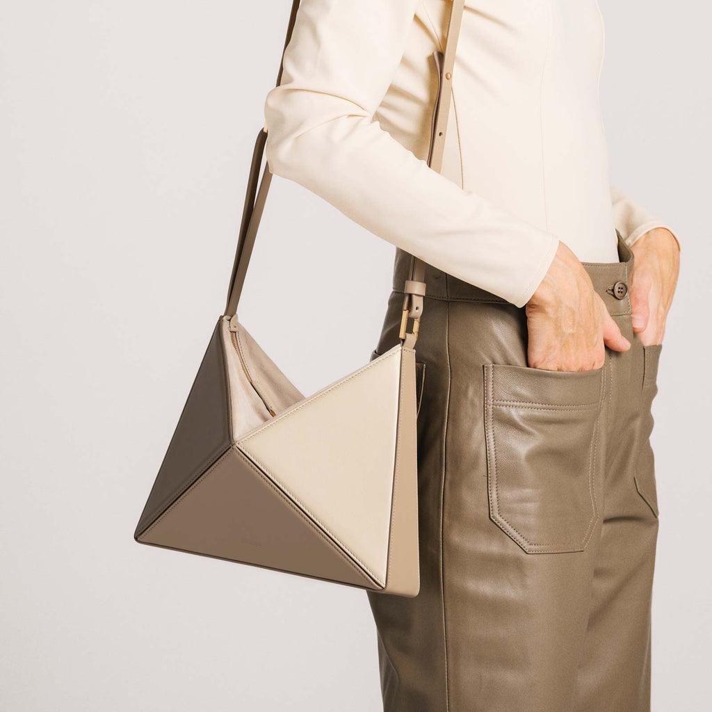 Small Convertible Flex Bag Mlouye Clay