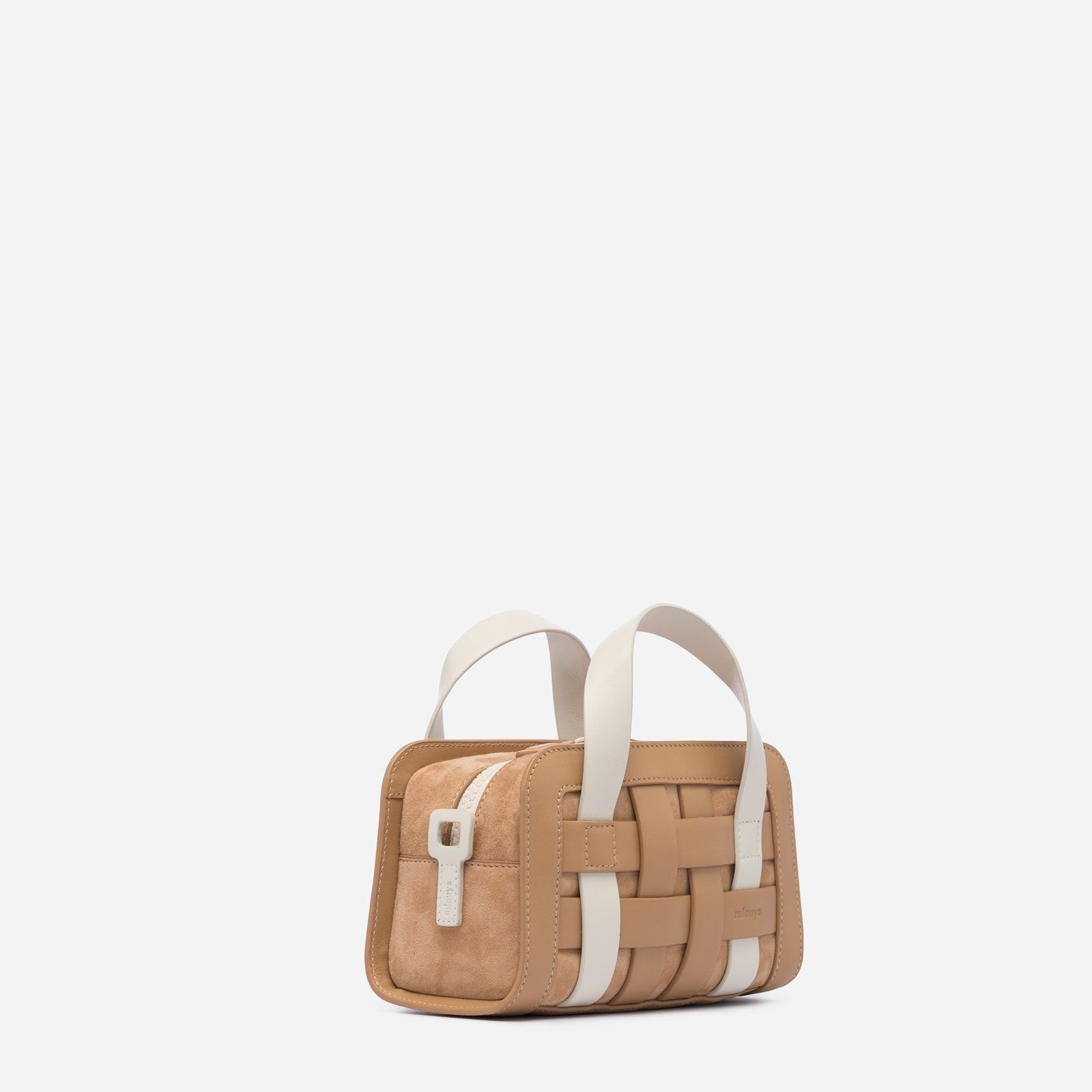 Mini Woven Bag Mlouye Latte