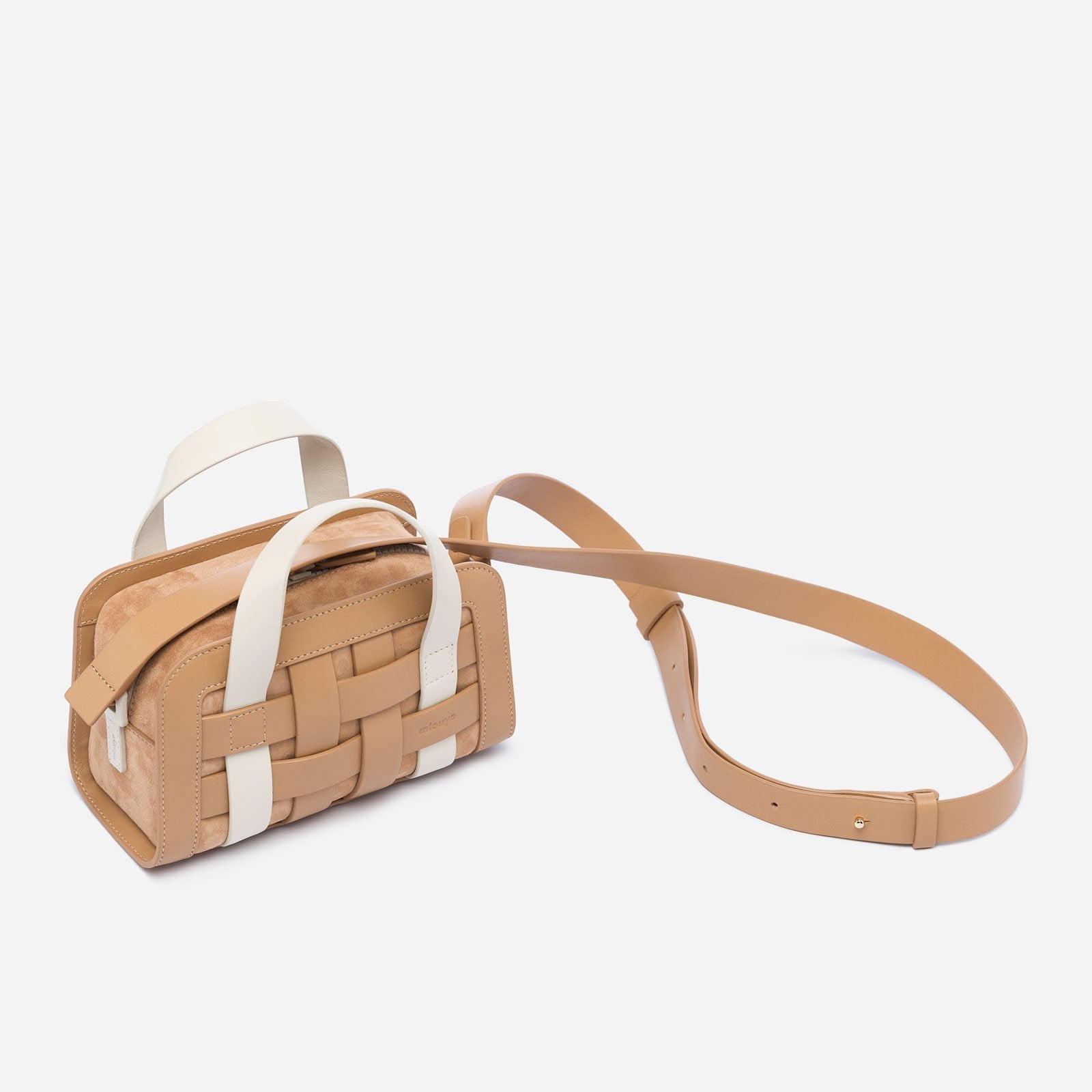Mini Woven Bag Mlouye Latte