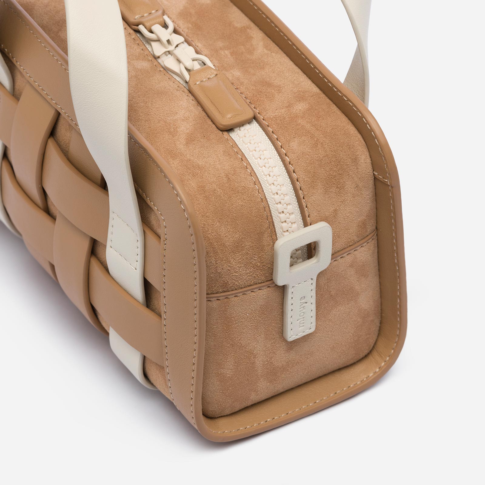Mini Woven Bag Mlouye Latte