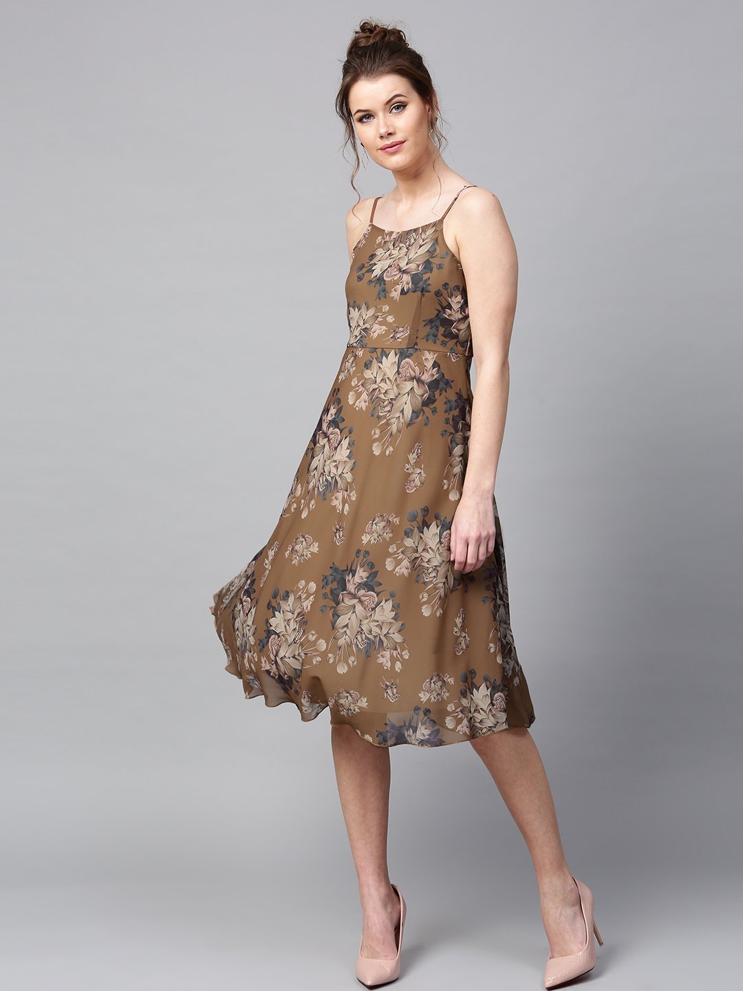 11518700939722-SASSAFRAS-Women-Brown-Printed-A-Line-Dress-7651518700939501-1_6f798062-aa77-42fa-86a1-6f1e8083d0fc Brown And Charcoal Grey