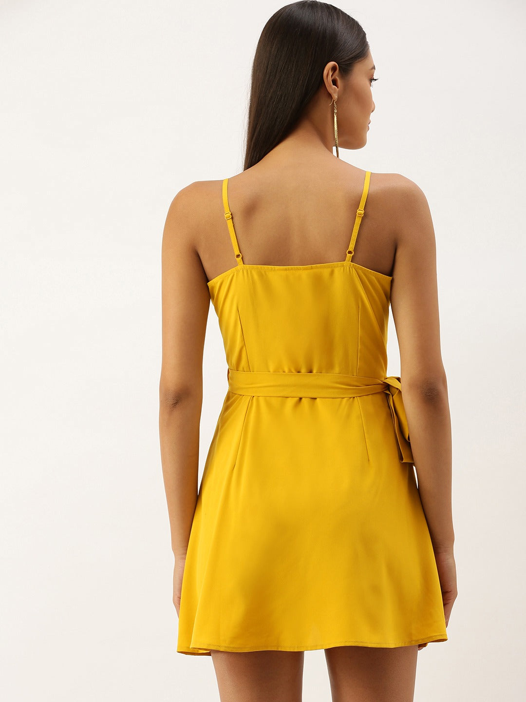 Women Yellow Solid Playsuit Berrylush