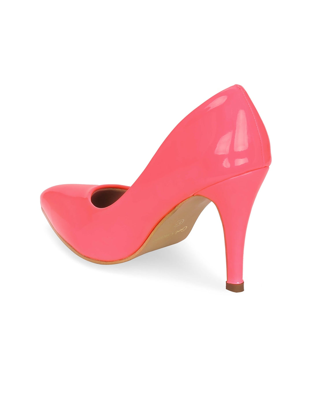 Women Pink Stiletto Pumps Get Glamr