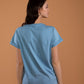 100% Cotton Blank T-shirts StarApps for her Island Blue