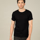 100% Cotton Blank T-shirts StarApps for him Jet Black