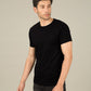 100% Cotton Blank T-shirts StarApps for him Jet Black
