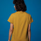 100% Cotton Blank T-shirts StarApps for her Mustard Yellow