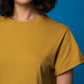 100% Cotton Blank T-shirts StarApps for her Mustard Yellow